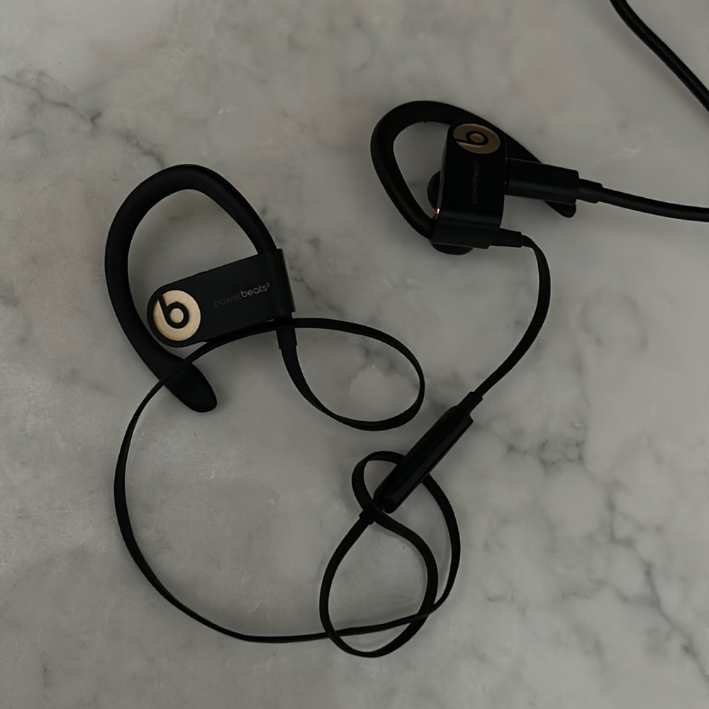 Black and gold Beats by Dre
